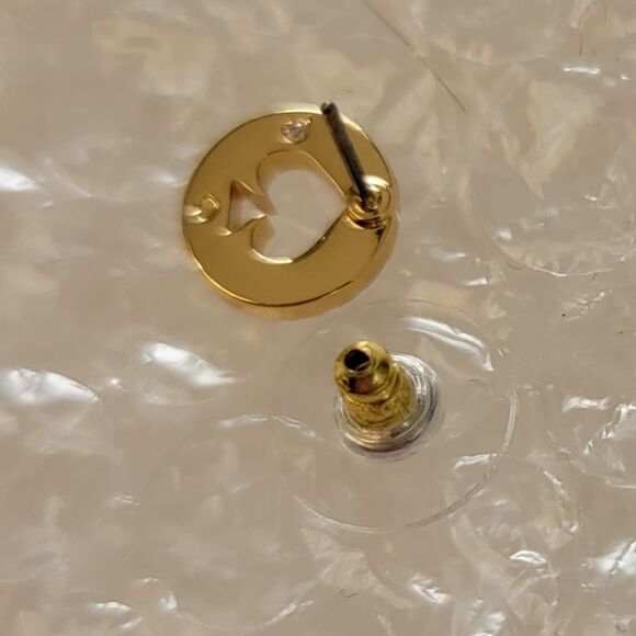Kate Spade New York Spot The Spade Pave Halo Stud • 1 Single Earring - Picture 5 of 13